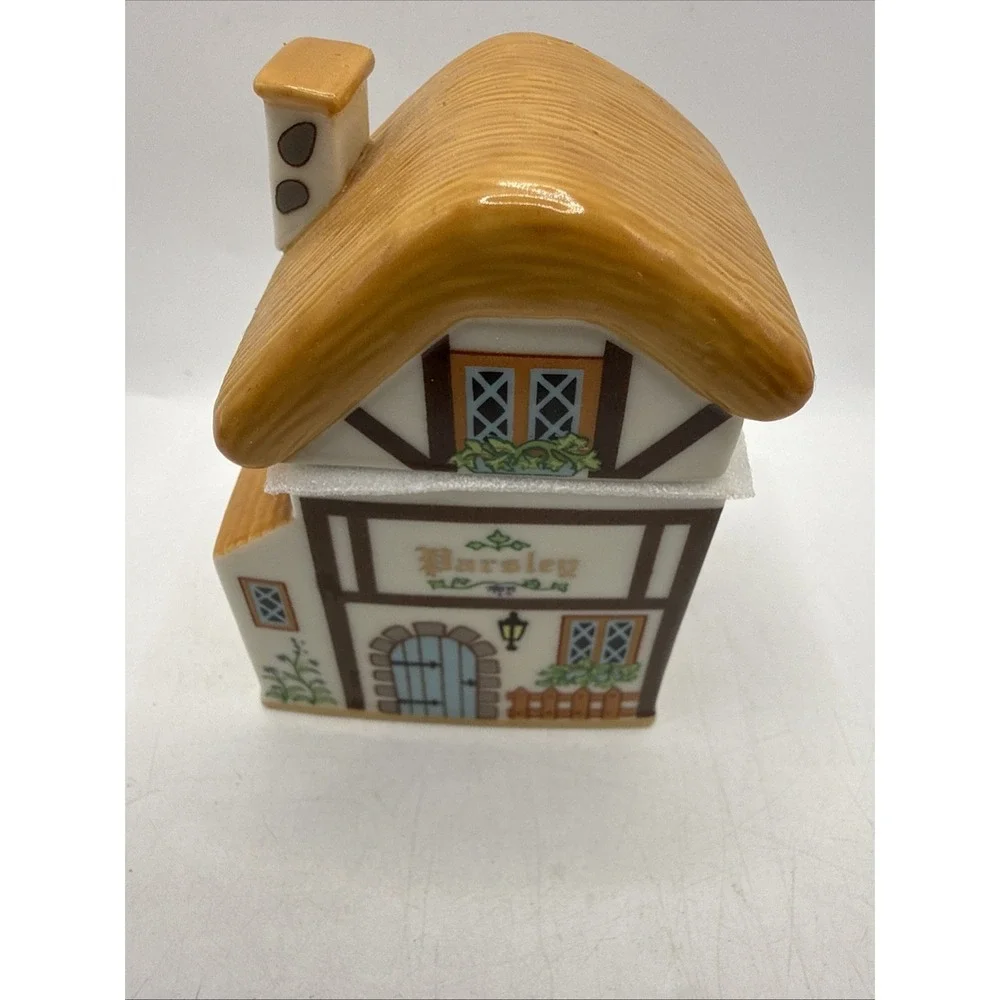Lenox‎ CANTERBURY CROSSING Spice Village Jar PARSLEY Never Used